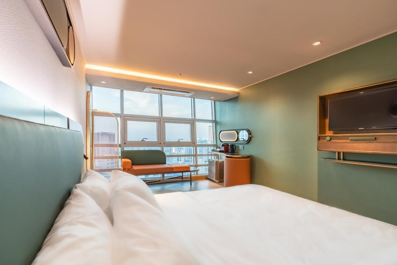 แอมเบอร์ โฮเต็ล เซ็นทรัล Hotel เมืองเชจู ภายนอก รูปภาพ