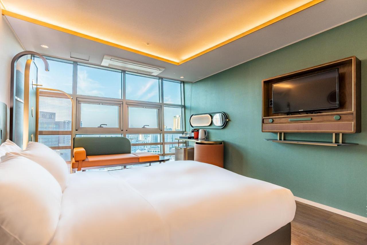 แอมเบอร์ โฮเต็ล เซ็นทรัล Hotel เมืองเชจู ภายนอก รูปภาพ
