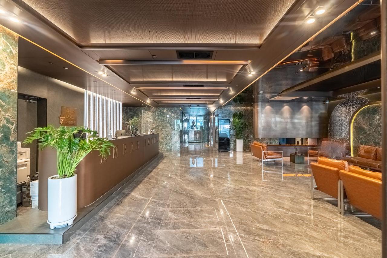 แอมเบอร์ โฮเต็ล เซ็นทรัล Hotel เมืองเชจู ภายนอก รูปภาพ